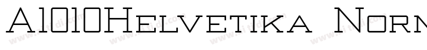 A1010Helvetika Norma字体转换